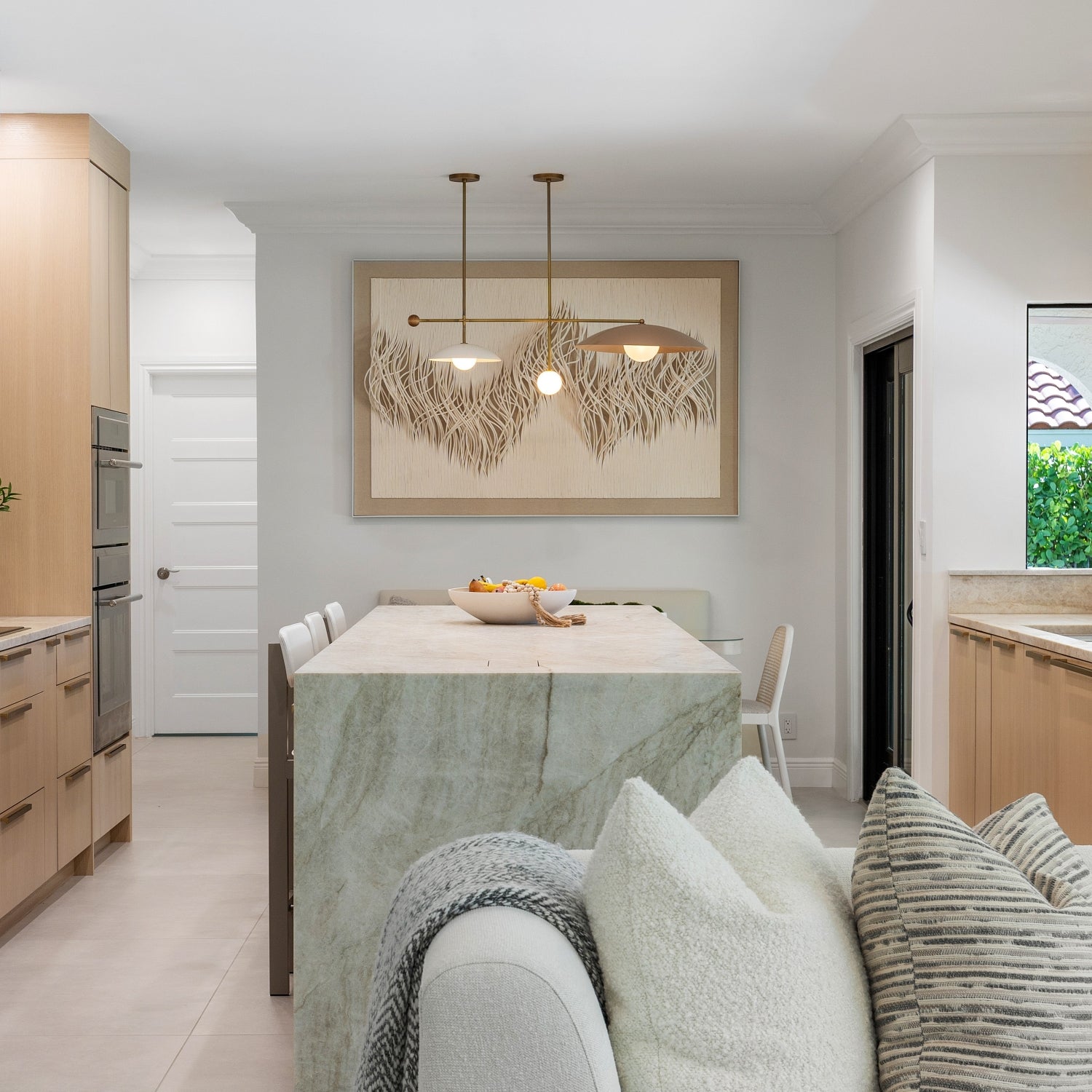 Corsa (Smoked Oyster, Perfect White, Natural Brass, Walnut) - Design by LTA Interiors, Photo by Living Proof Photography