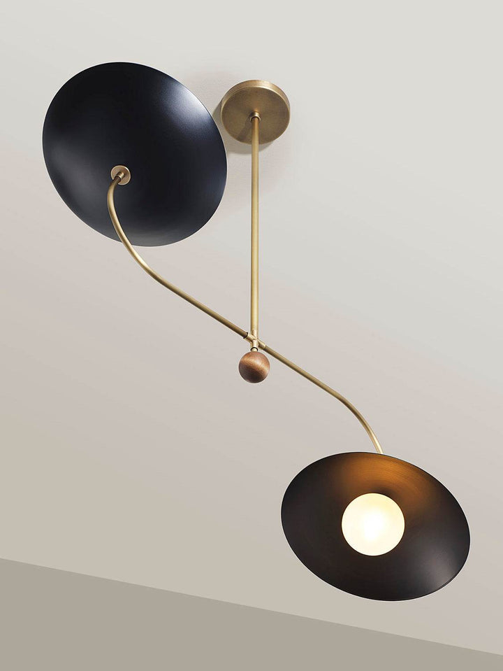 Dahlia (Natural Brass, Black, Walnut)