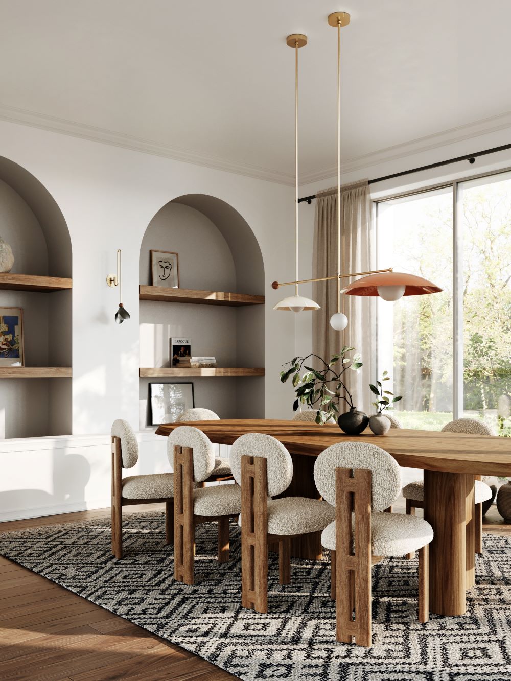 Corsa (Natural Brass, Terracotta, Crema, Walnut)