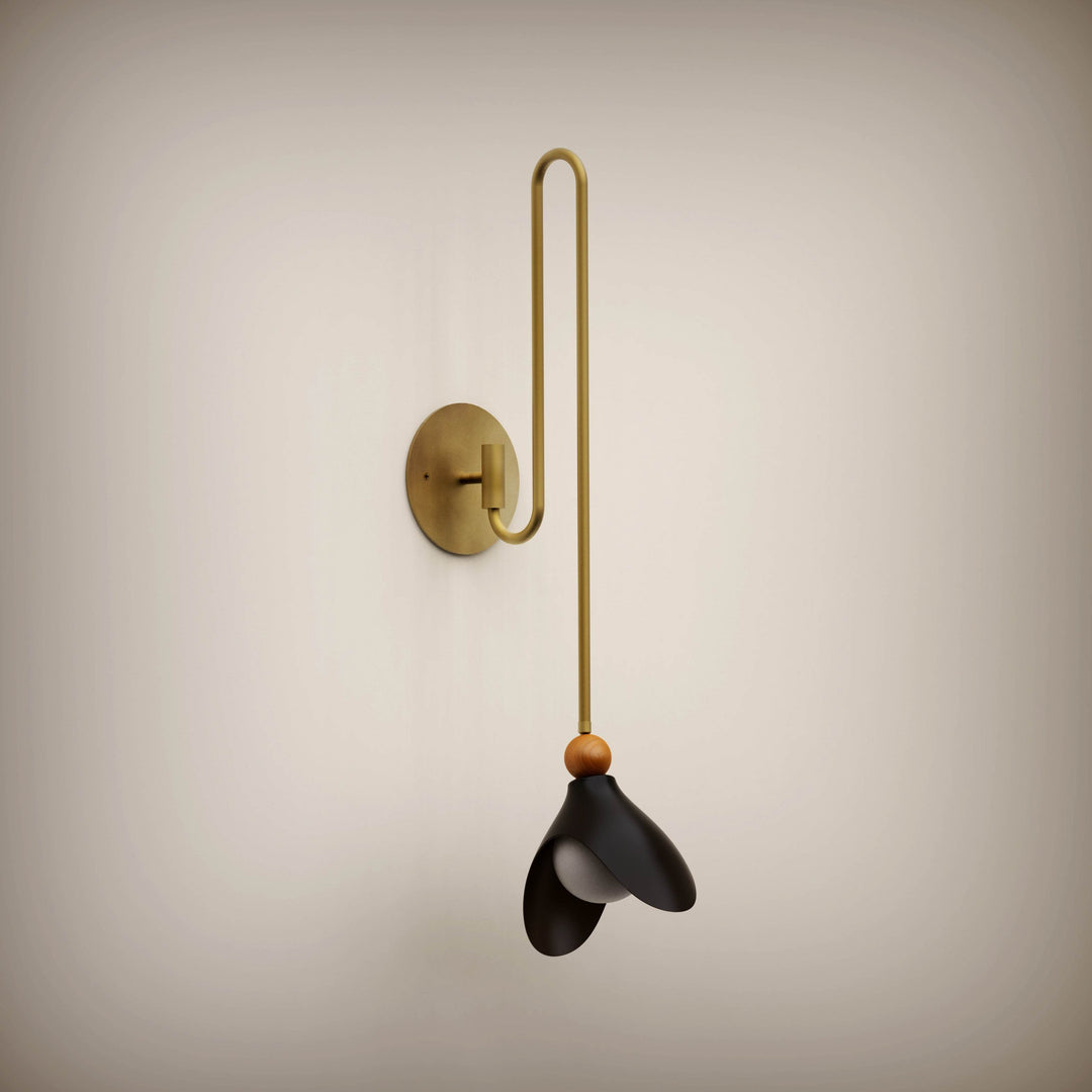 Lily (Natural Brass, Black, Walnut)