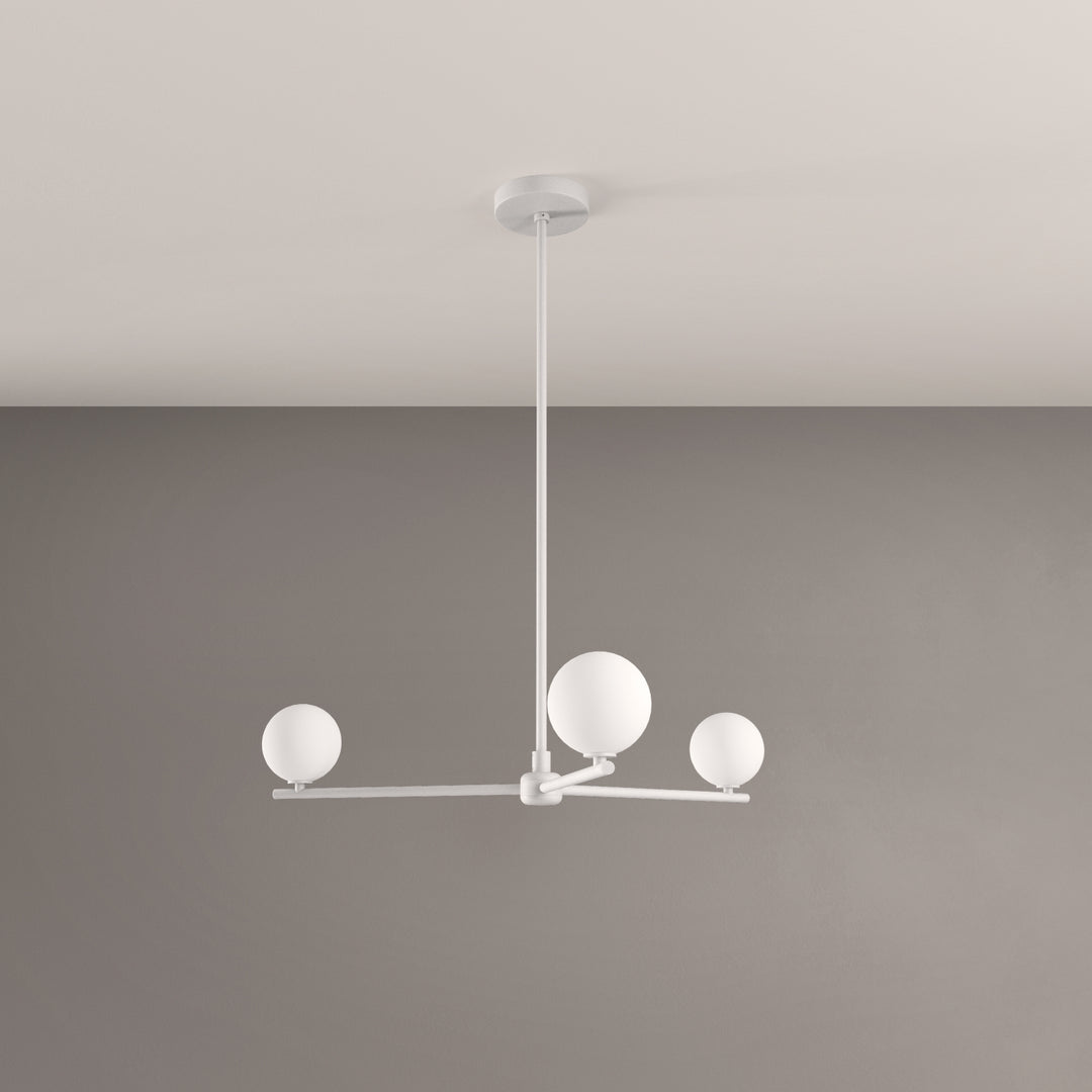 Segment 3 Chandelier (Perfect White)