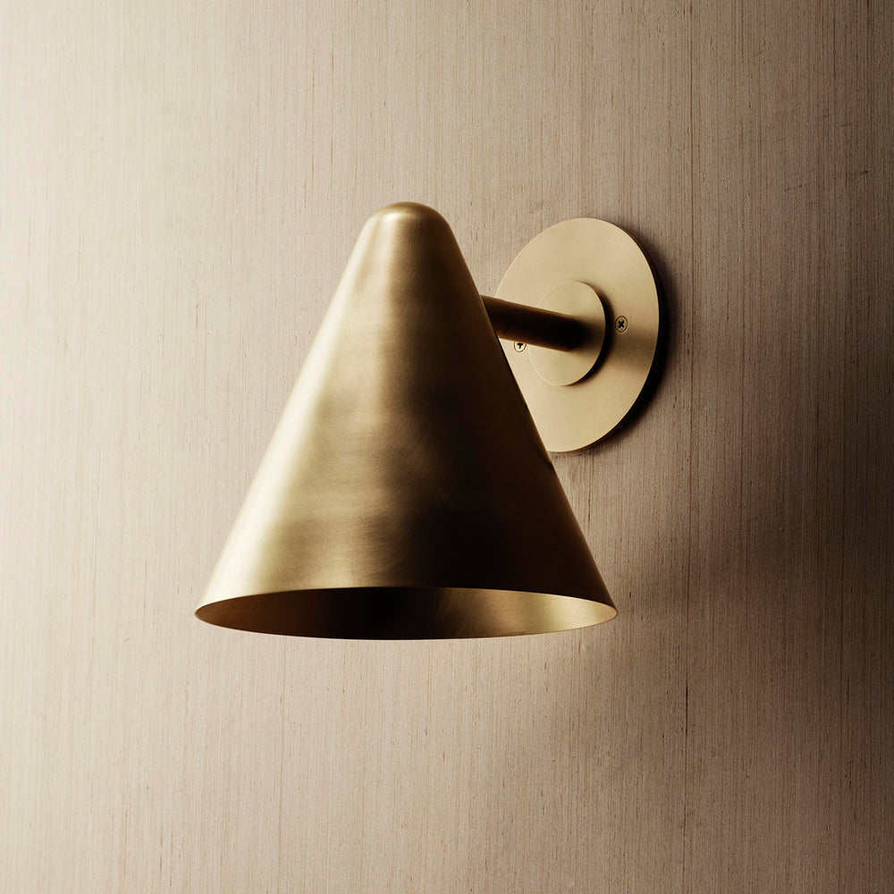 Avery Wall Scone (Natural Brass)
