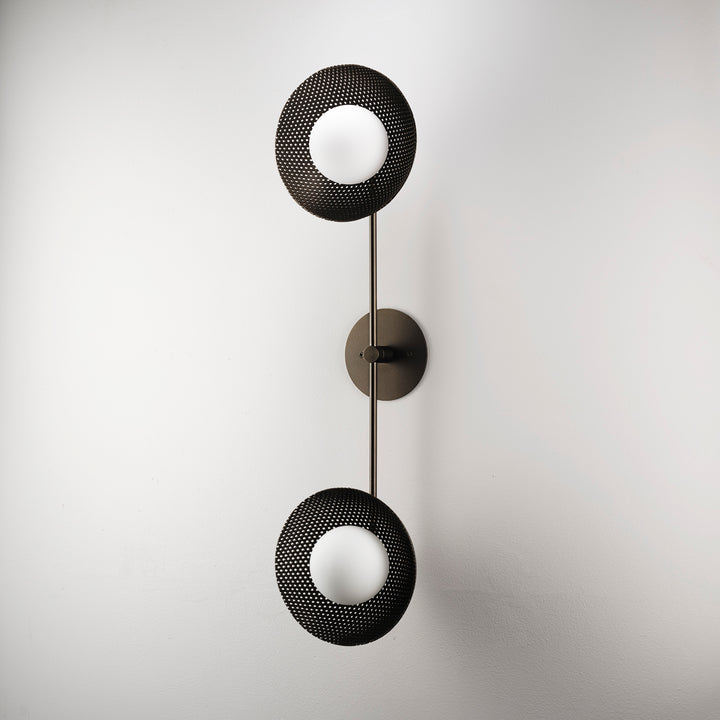 Bicentric Wall Sconce (Dark Bronze Enamel)