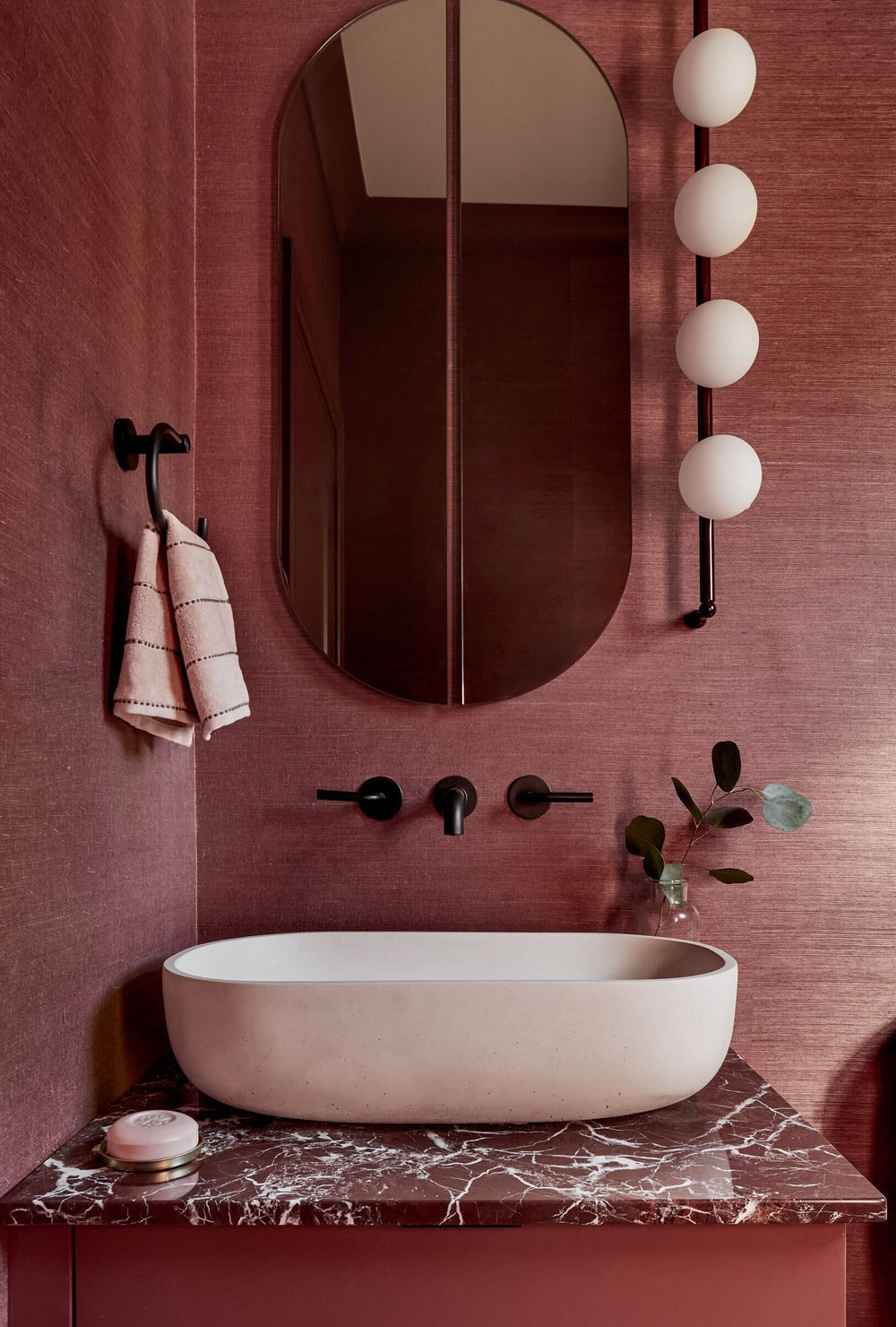Bisou Wall (Vampire) - Design by Noa Blake Design, Photo by Rikki Snyder