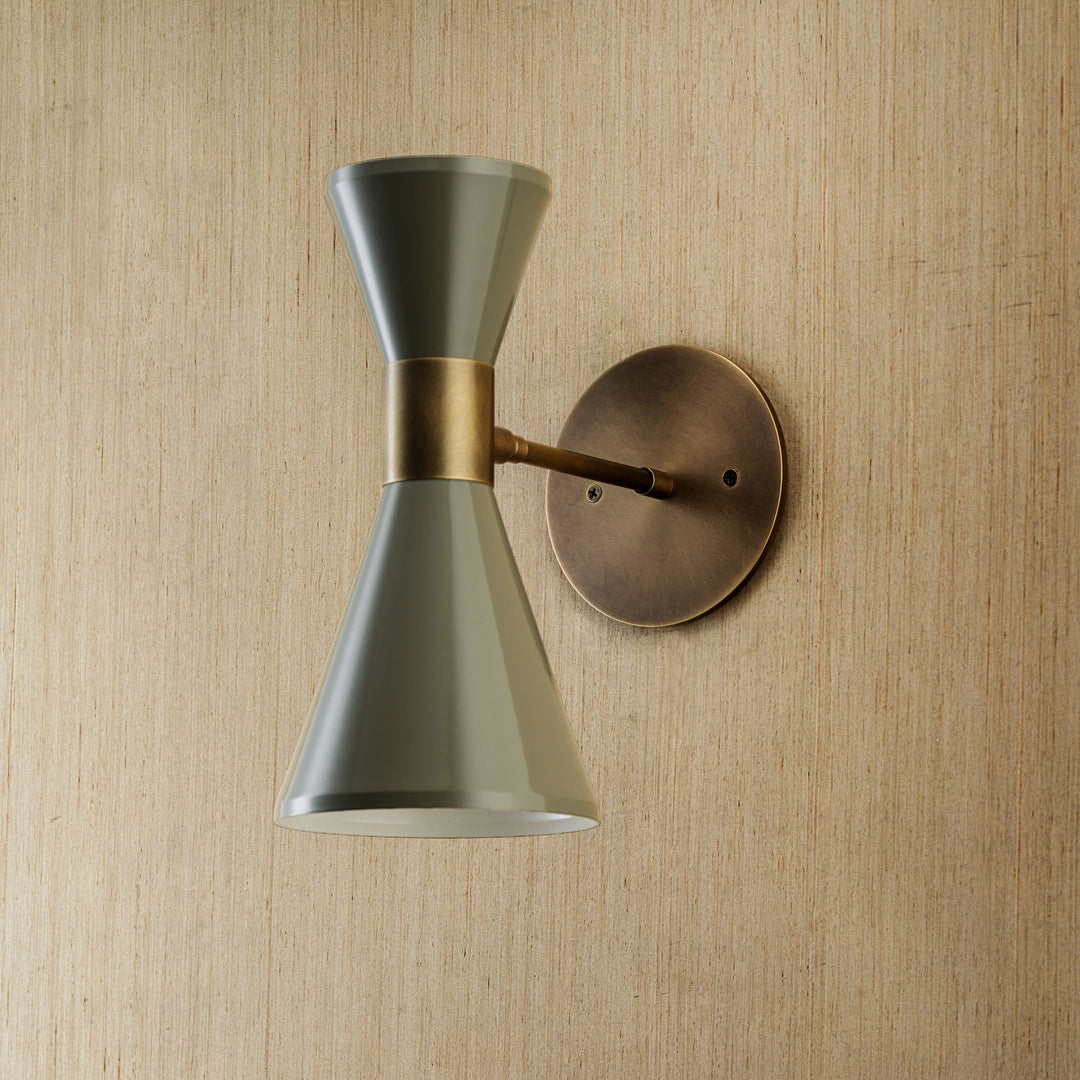 Campana Wall Sconce (Bronze, Moss)