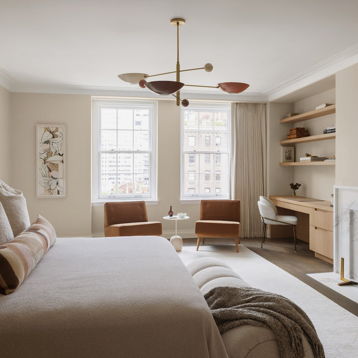 Catalonia 3-Tier (Brushed Brass, Crema, Ginger, Mannequin) - Design By KE Design, Photo By Colin Miller