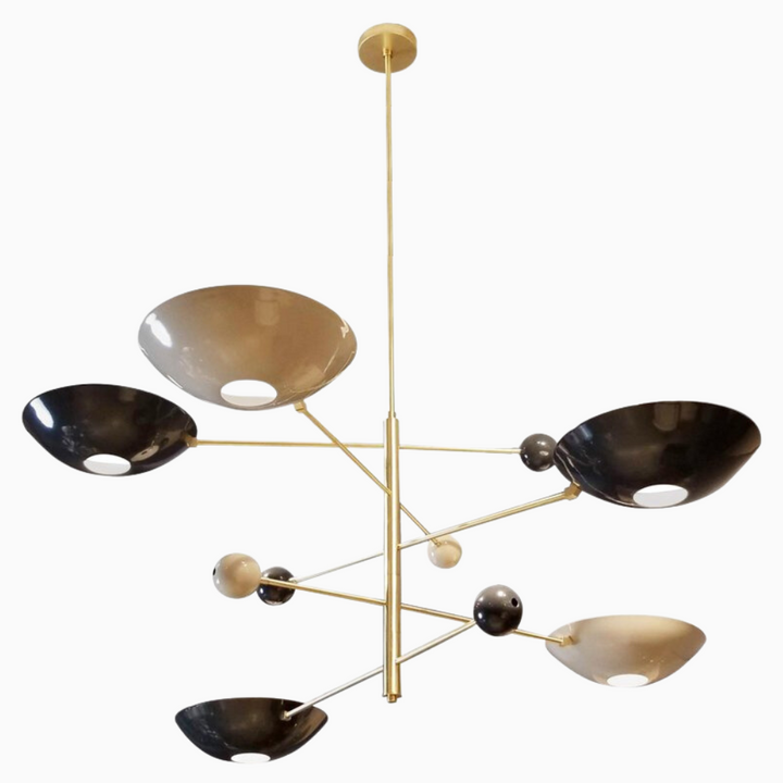 Catalonia (Pearl/Charcoal/Natural Brass)