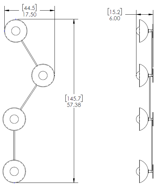 Centric 4 Glass – Blueprint Lighting
