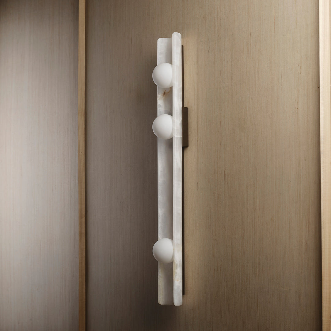 Channel 34 (Honed White Onyx)