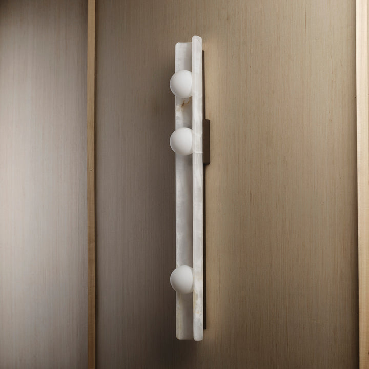 Channel 34 (Honed White Onyx)