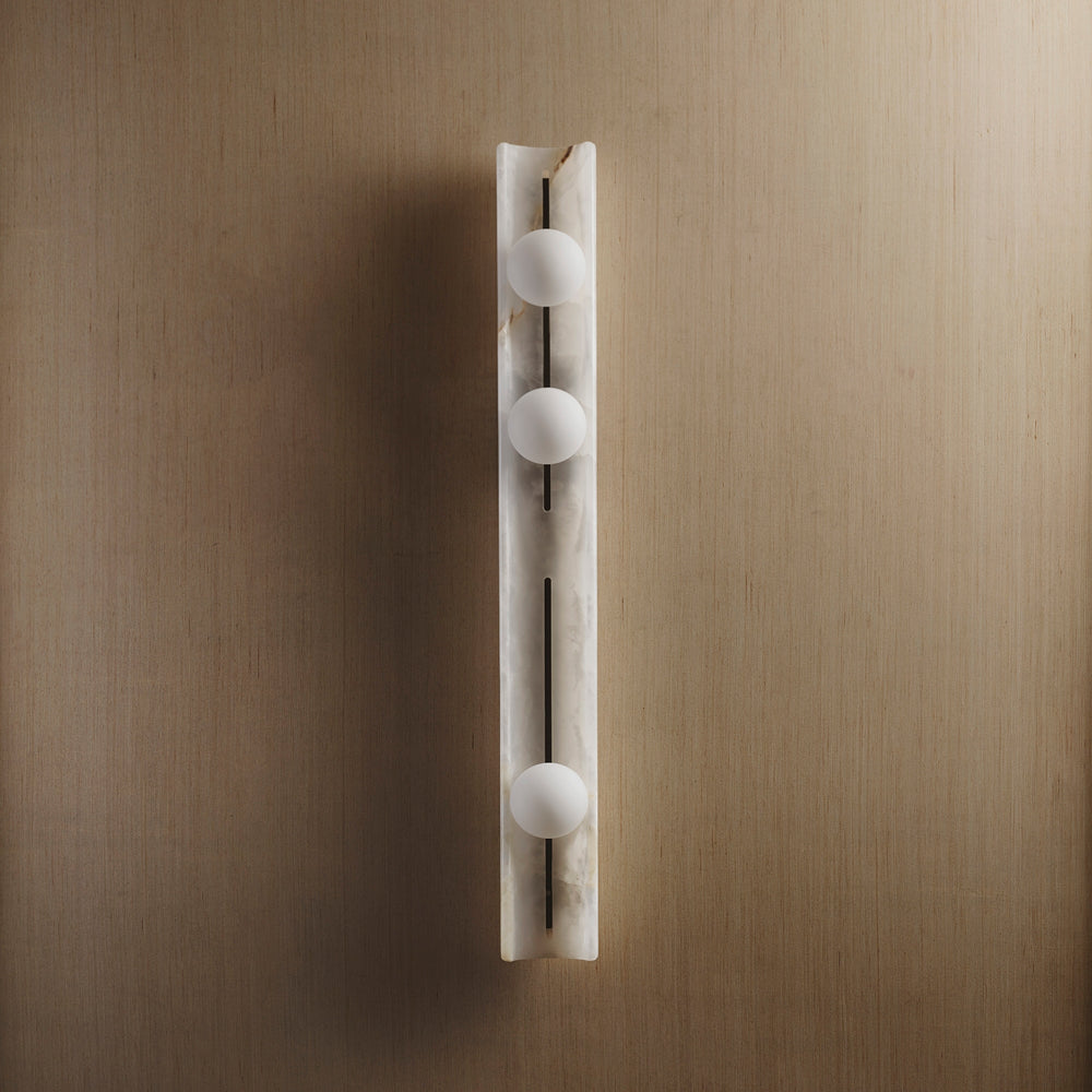 Channel 34 (Honed White Onyx)