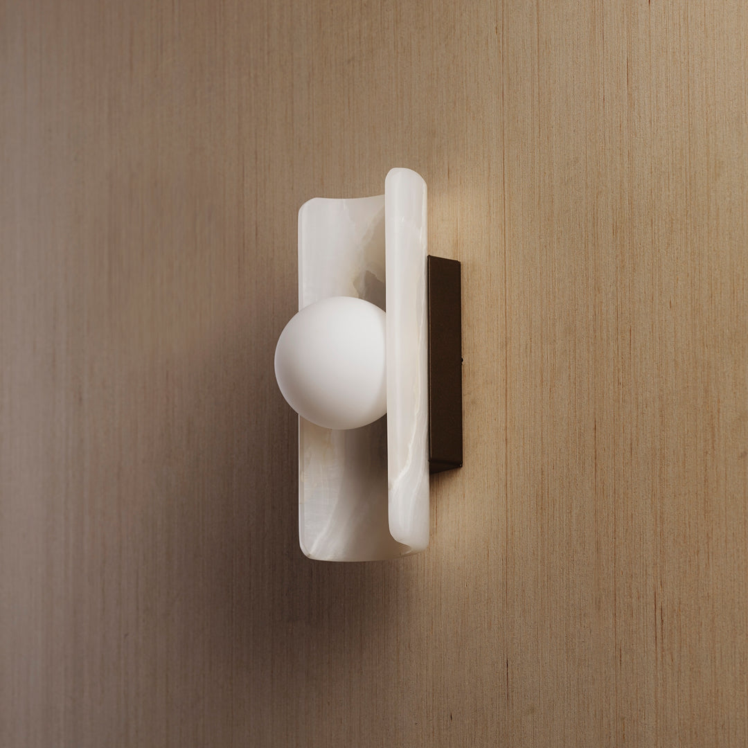 Channel 9 (Honed White Onyx)