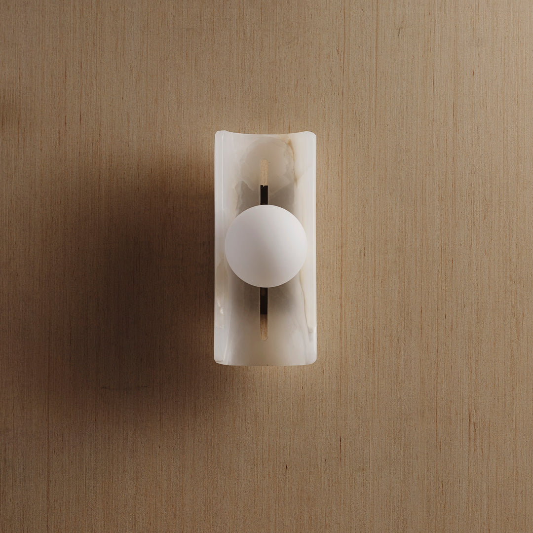 Channel 9 (Honed White Onyx)