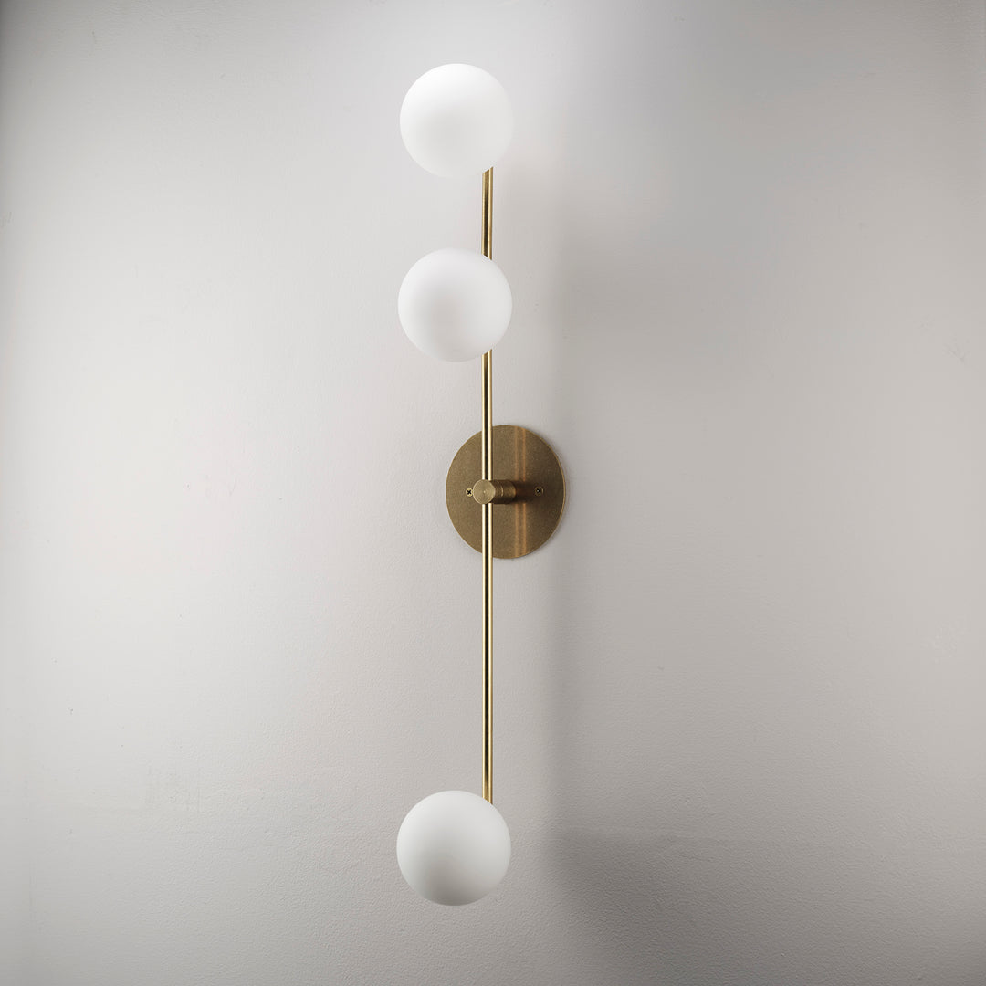 Collinear (Tumbled Brass)