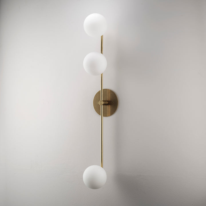 Collinear (Tumbled Brass)