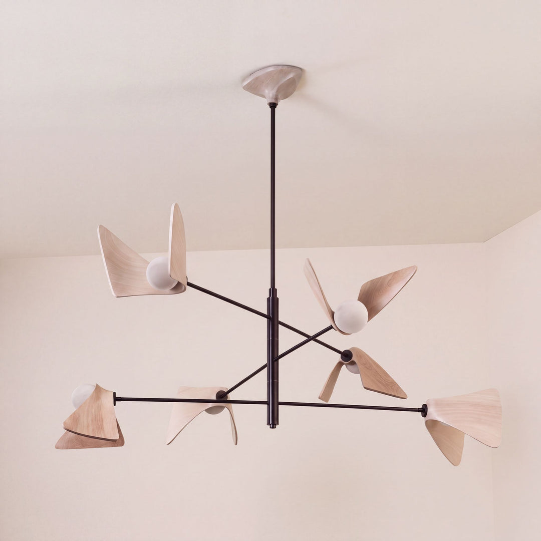 Cyclamen 3 Tier (Cerused, Oil Rubbed Bronze)