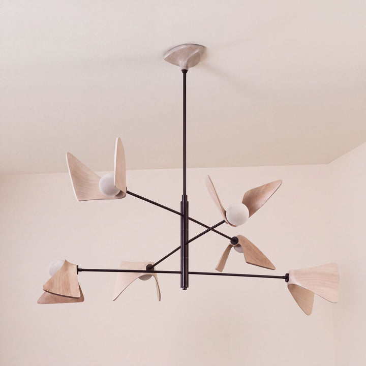 Cyclamen 3 Tier (Cerused, Oil Rubbed Bronze)