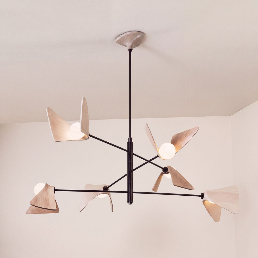 Cyclamen 3 Tier (Cerused, Oil Rubbed Bronze)