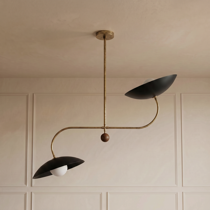 Dahlia (Natural Brass, Black, Walnut)