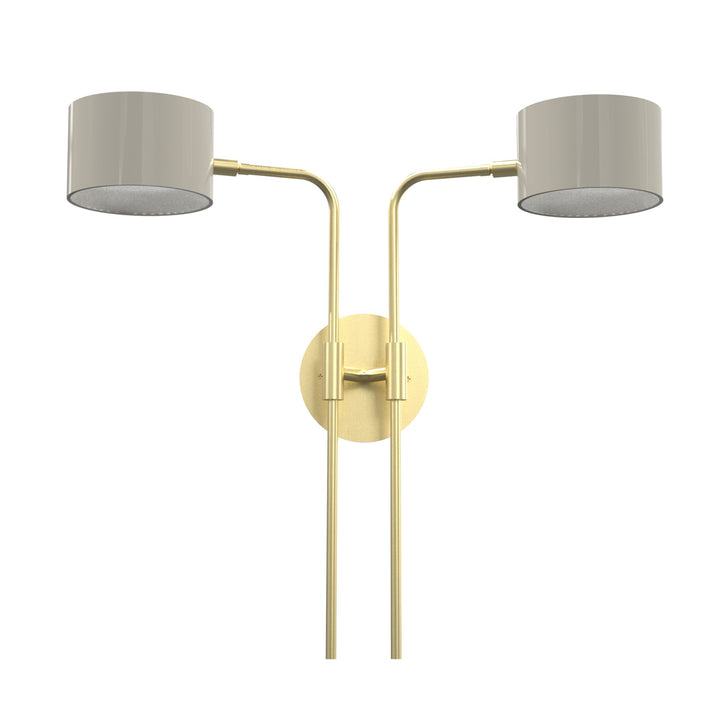 Cilindro 2 (Brushed Brass/Pearl)