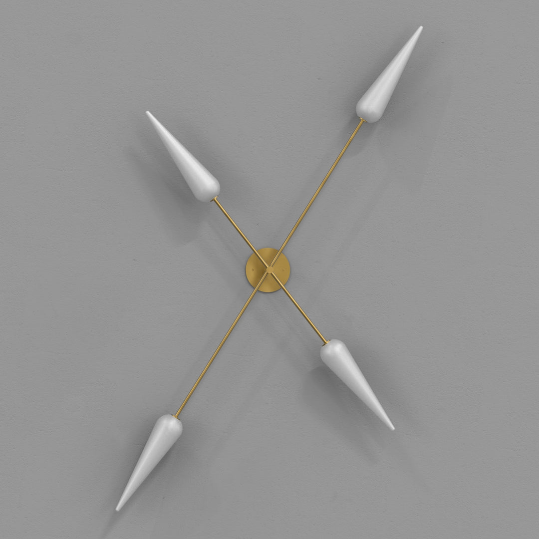 Double Javelin (Natural Brass)