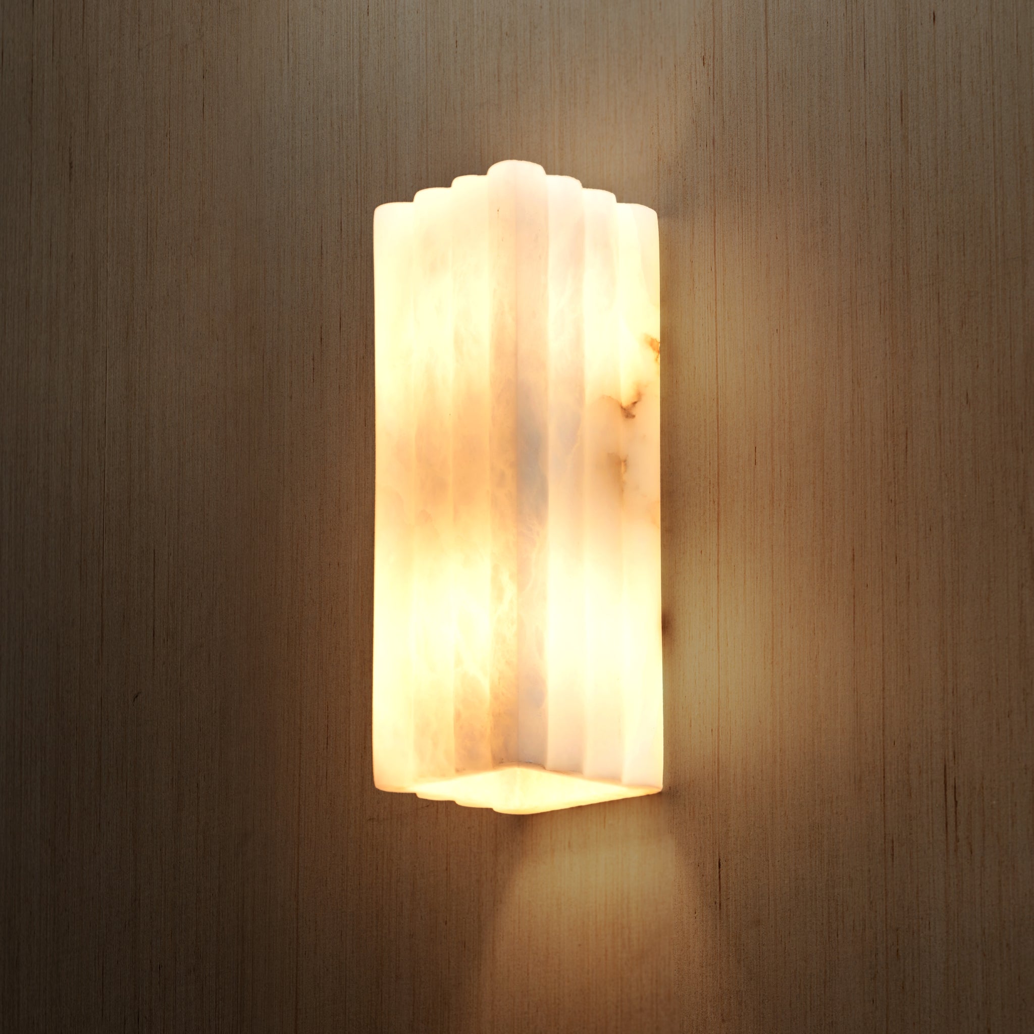 Ellis Sconce (Honed Alabaster)