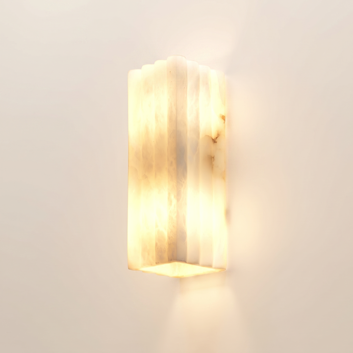Ellis Sconce (Honed Alabaster)
