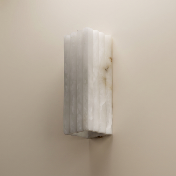 Ellis Sconce (Honed Alabaster)
