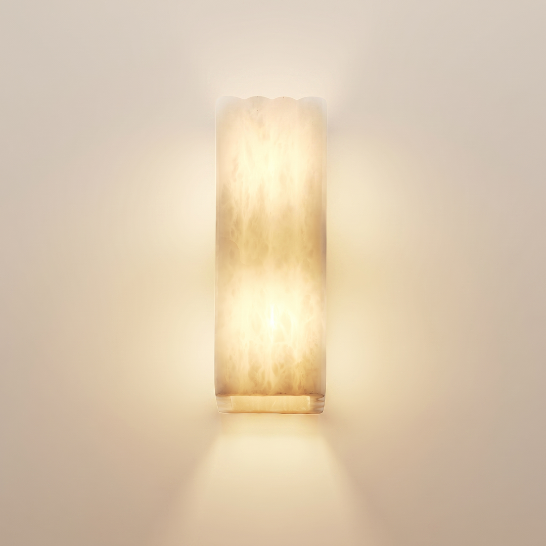 Ellis Sconce (Honed Alabaster)
