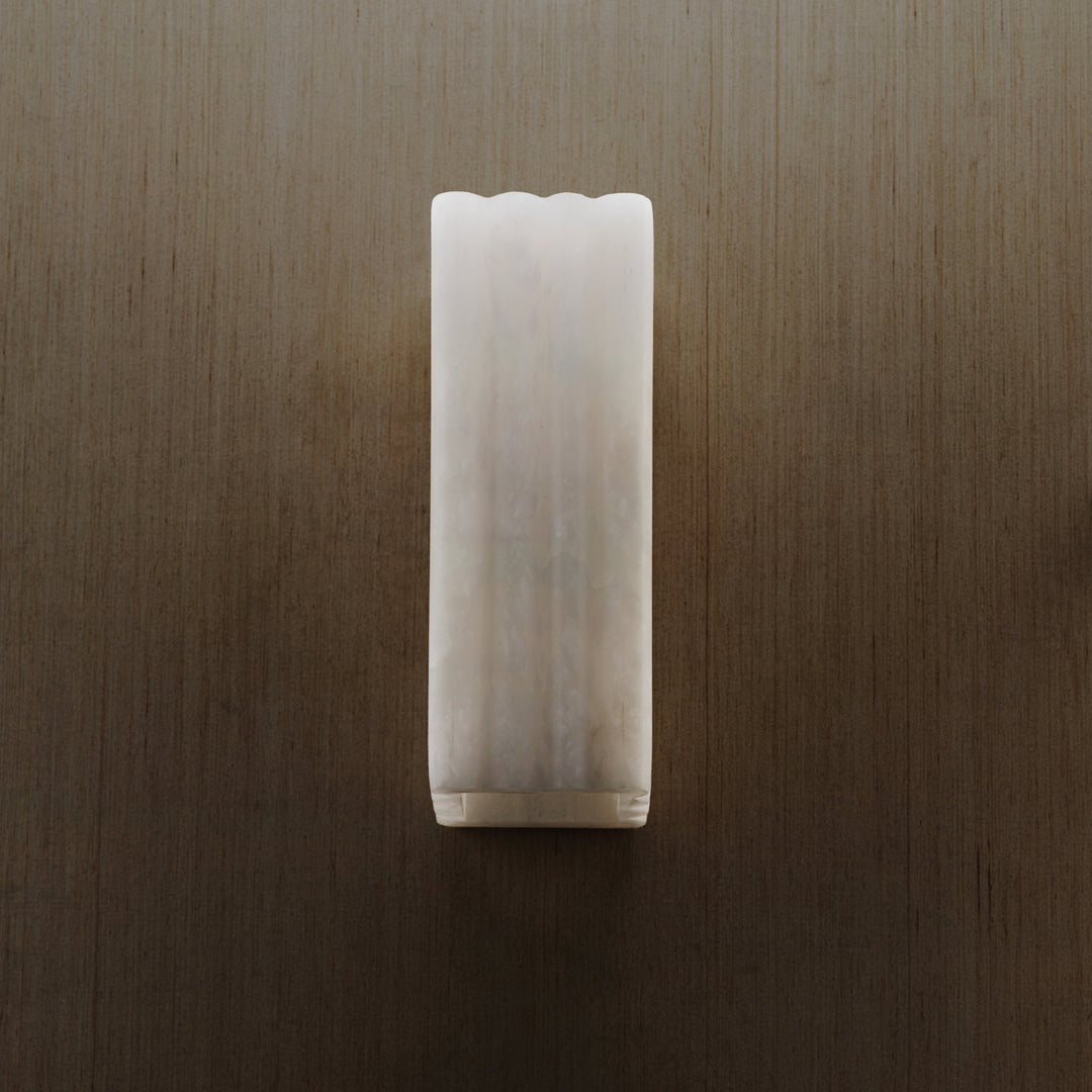 Ellis Sconce (Honed Alabaster)