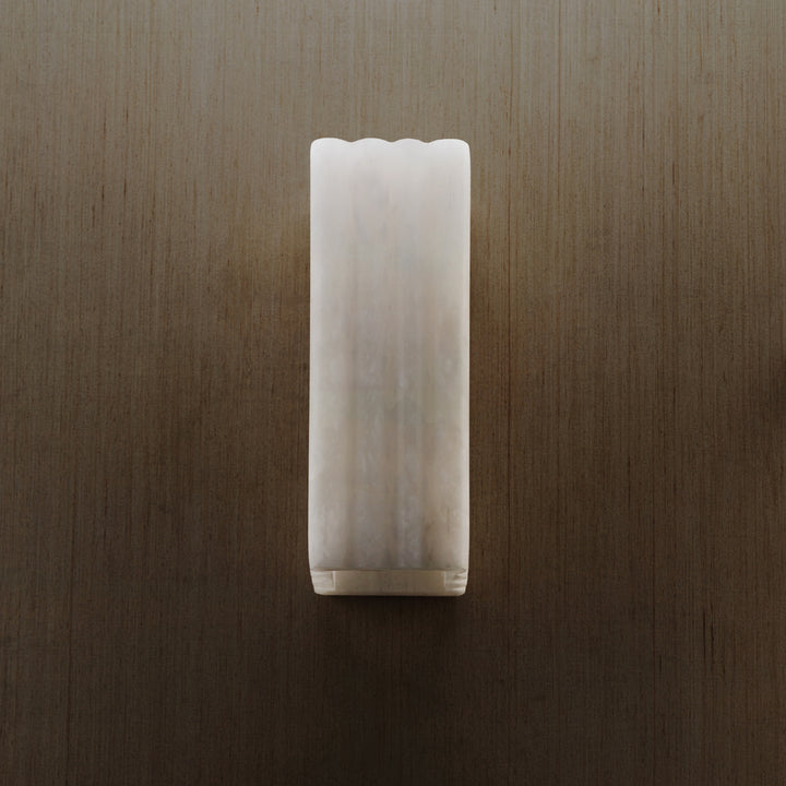 Ellis Sconce (Honed Alabaster)