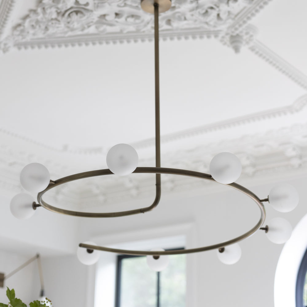 Fibonacci (Natural Brass) - Interior by The Brownstone Boys, Photo by Erin White