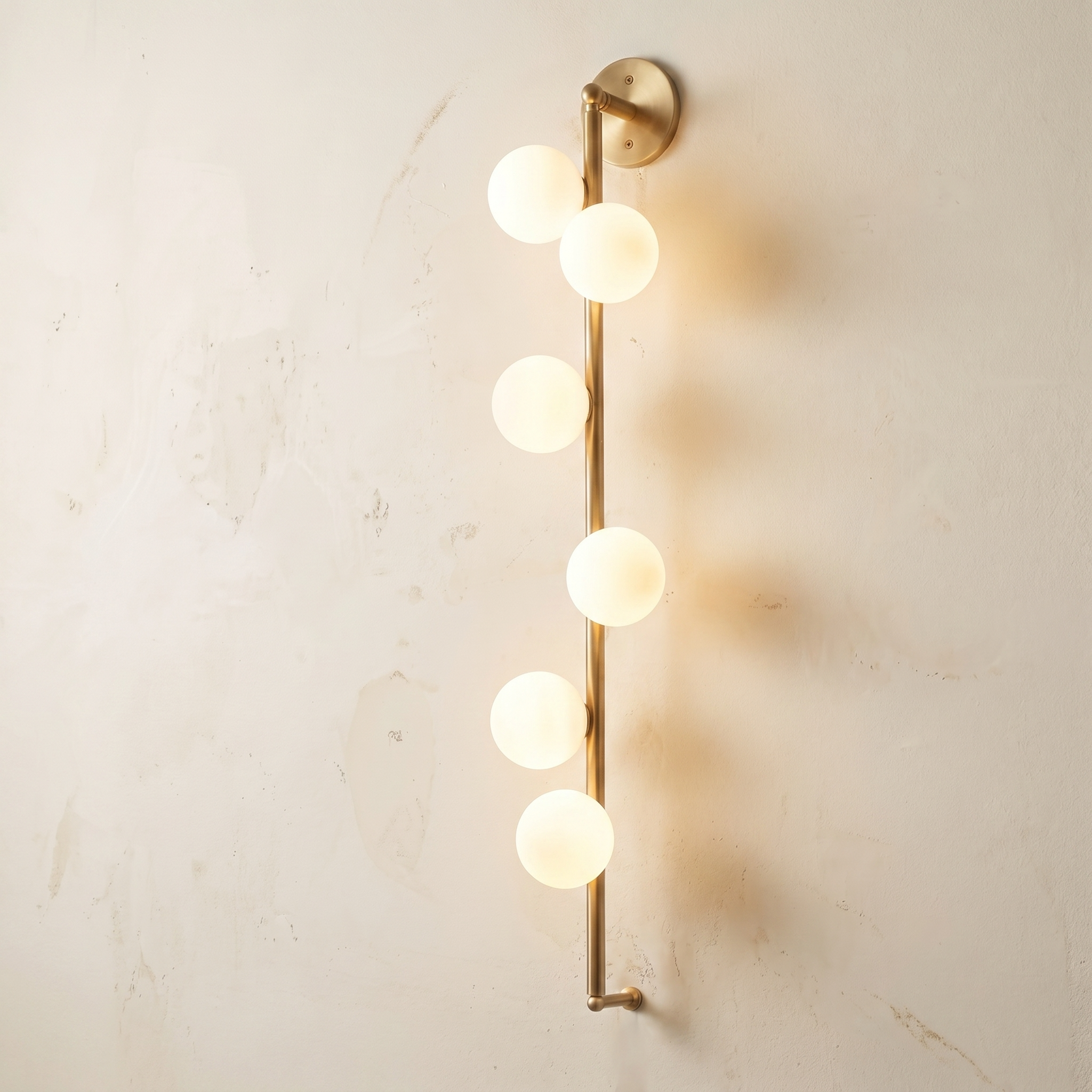 Harper Wall Sconce (Natural Brass)