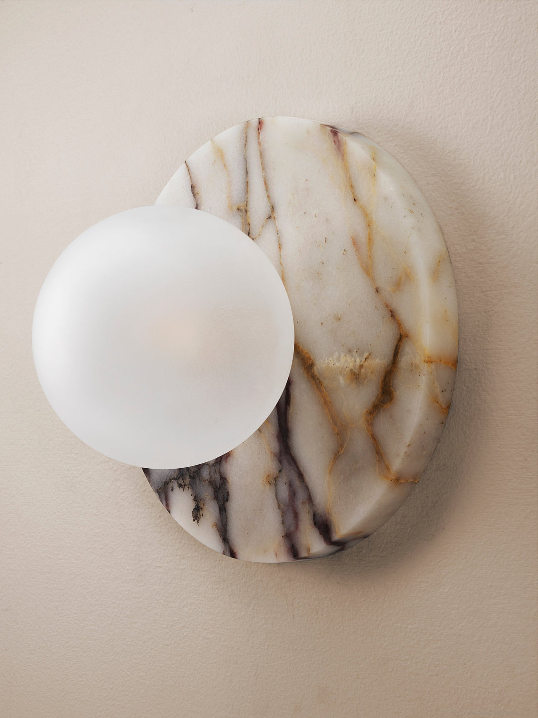 Lucie Wall Sconce (Calacatta Marble)