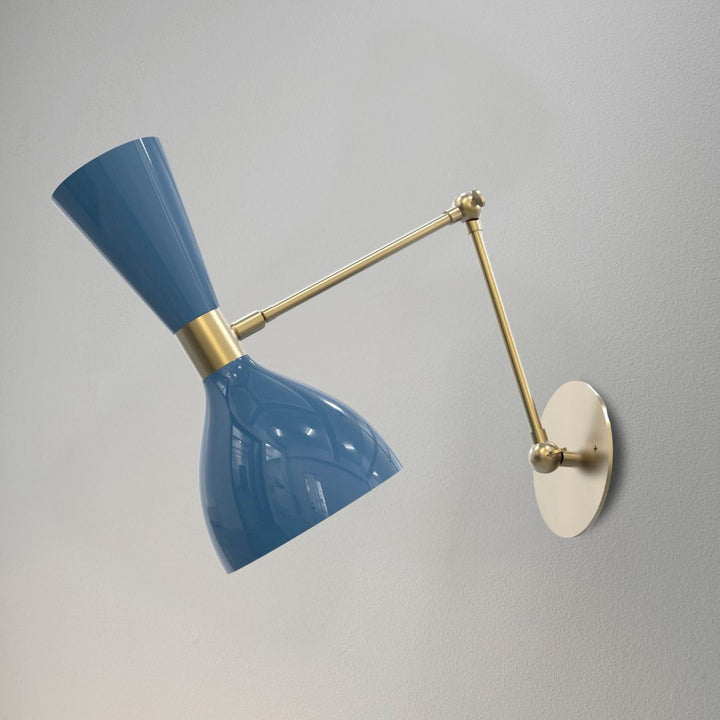 Ludo Articulating Wall Lamp (Greece, Natural Brass)