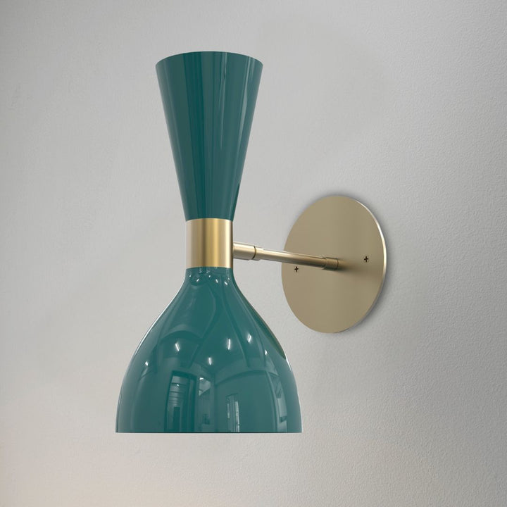 Ludo Wall Sconce (Denmark, Natural Brass)