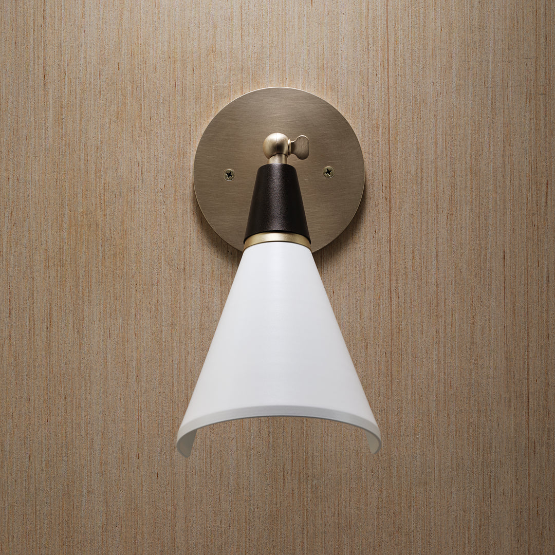 Magari Petite (Natural Brass, Perfect White, Dark Bronze Enamel)