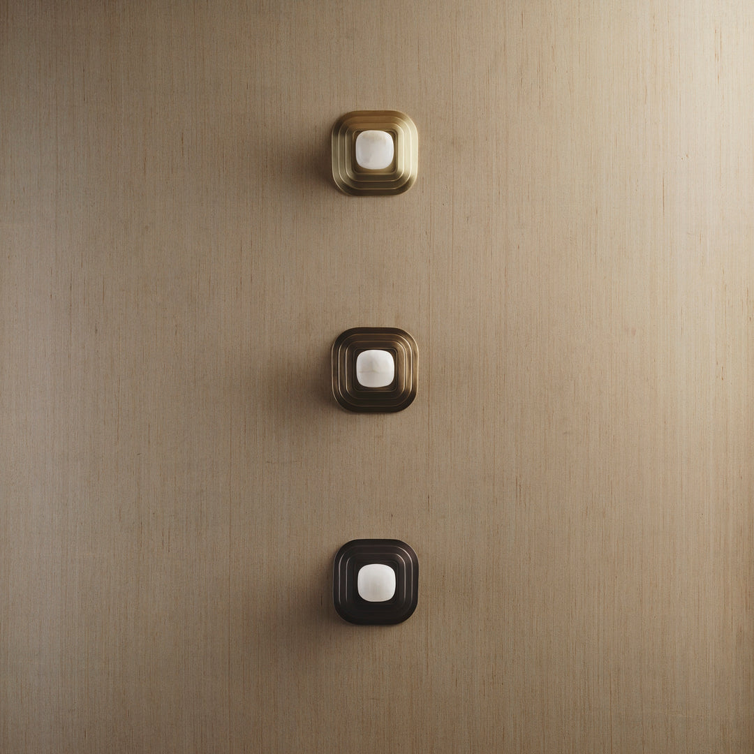 Marmont (Top: Natural Brass, Middle: Bronze, Bottom: Oil Rubbed Bronze)
