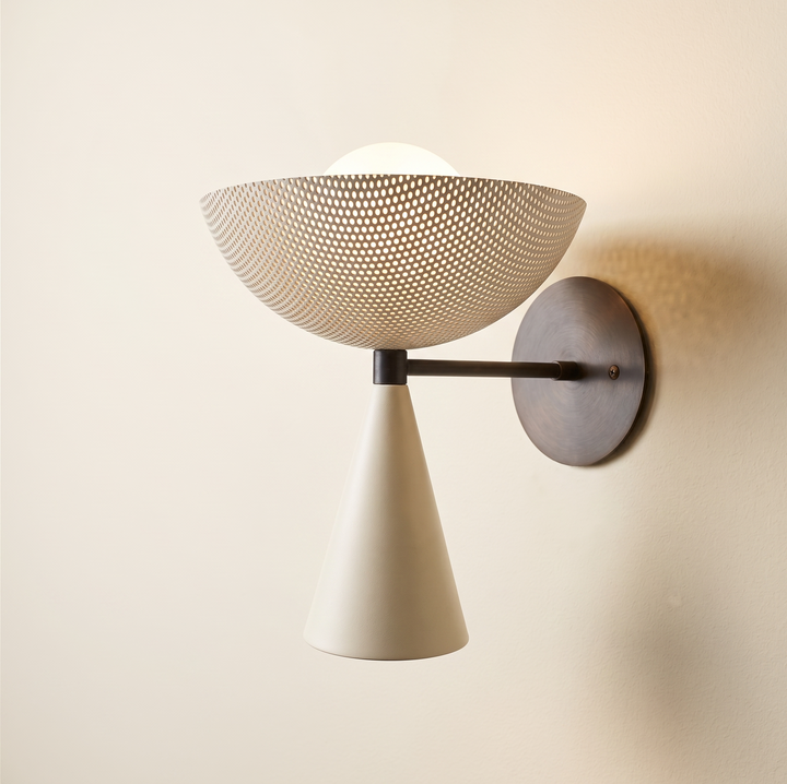 Molto Wall Sconce (Bronze, Crema)
