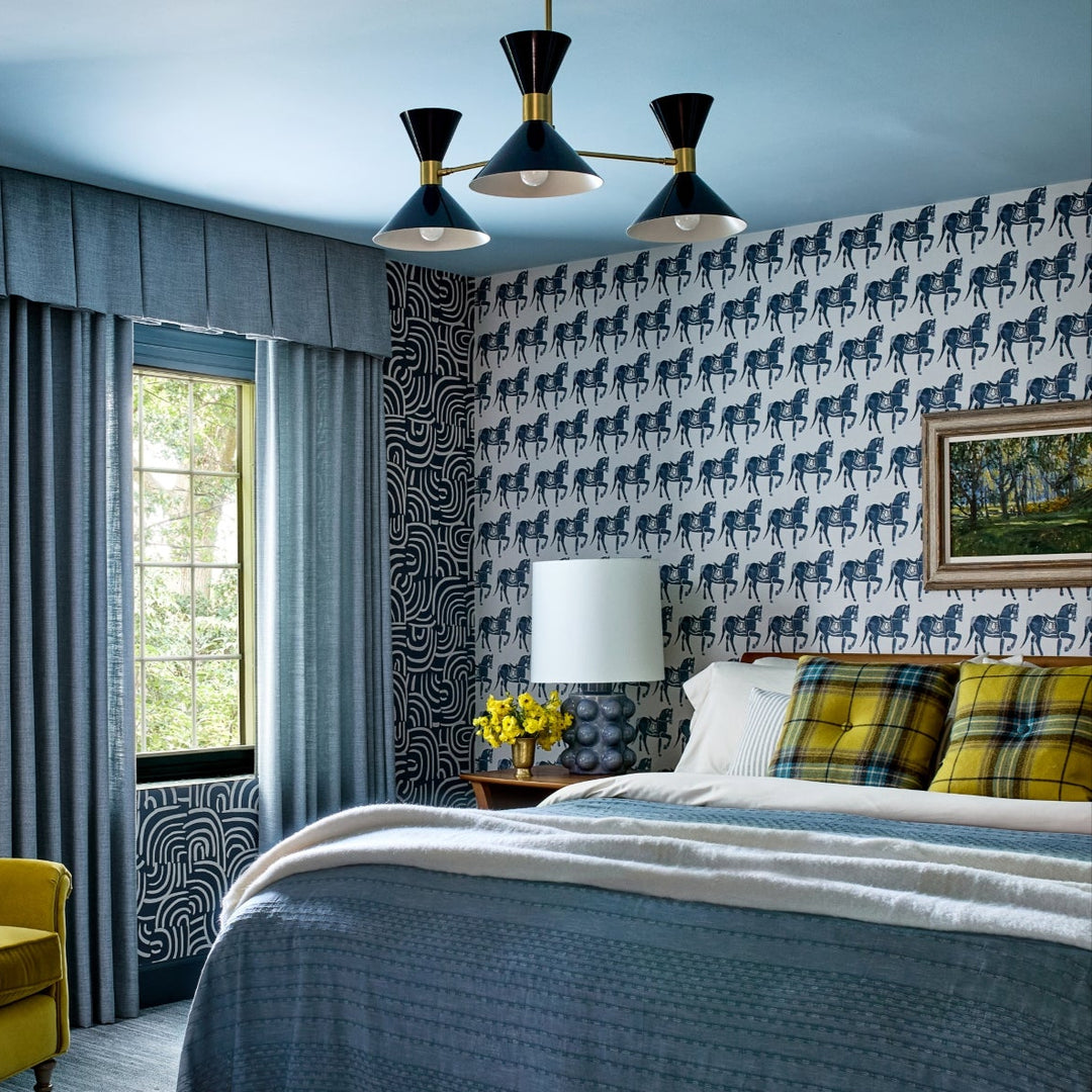 Monarch 3-Arm (Natural Brass, Midnight) - Design by Andrew Suvalsky Designs, Photo by Stacy Zarin Goldberg
