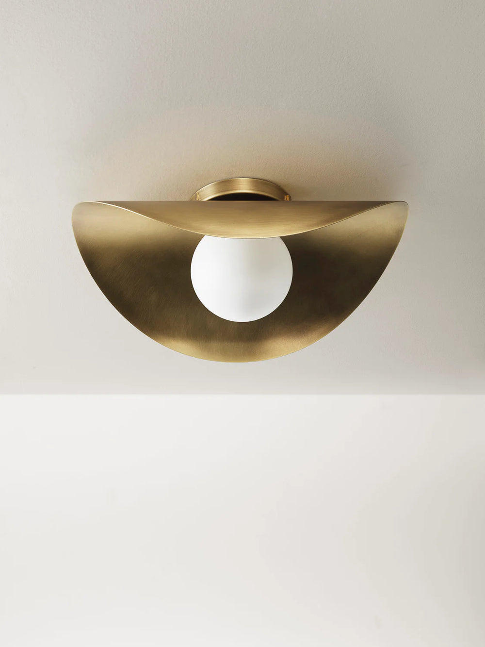 Montera Flushmount (Natural Brass)