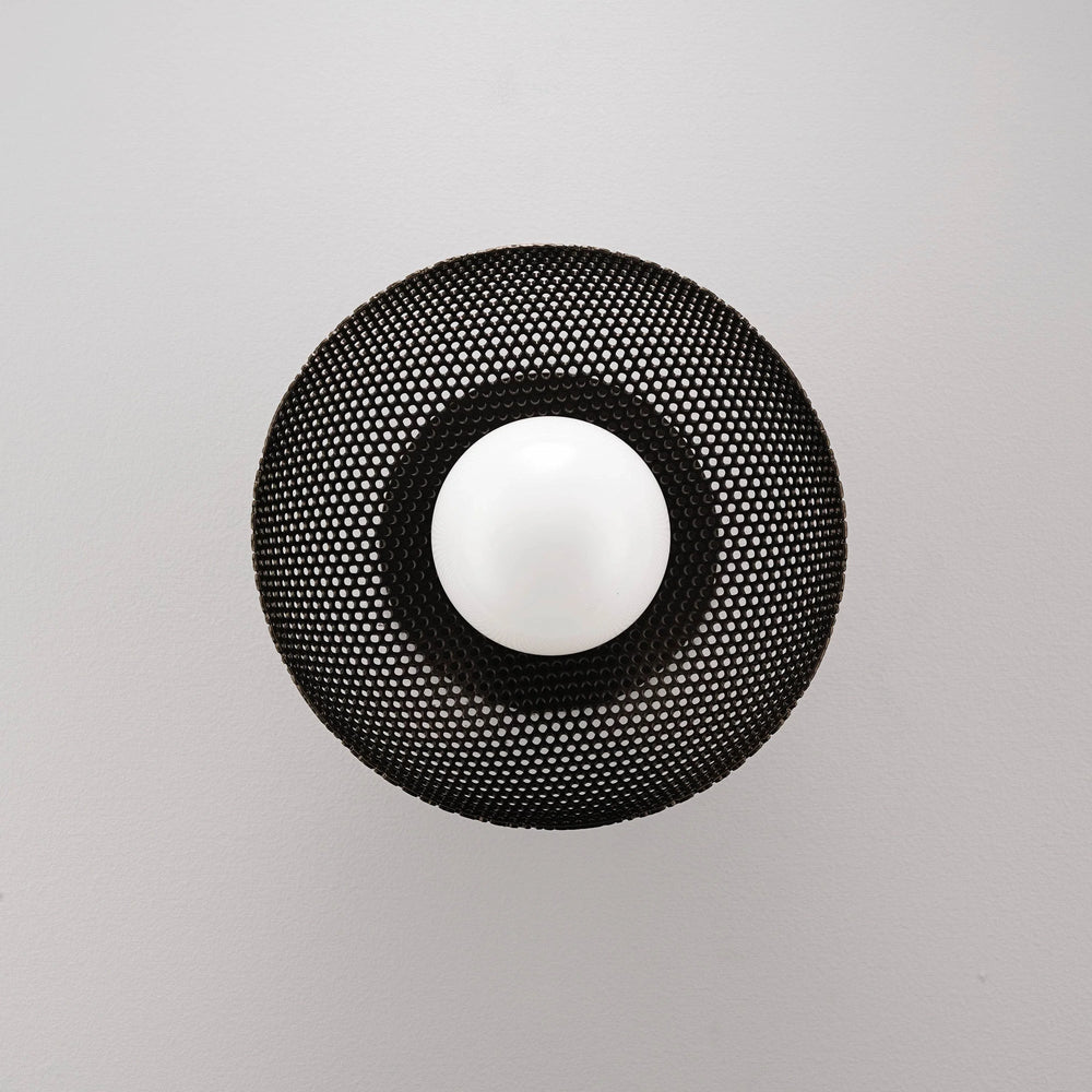 Petite Centric Wall Sconce (Dark Bronze Enamel)