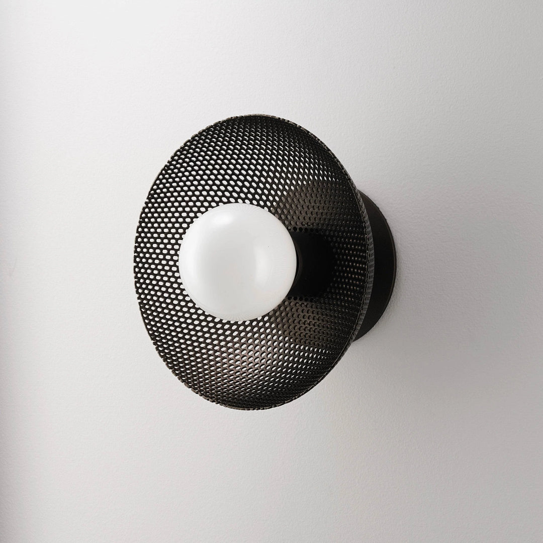 Petite Centric Wall Sconce (Dark Bronze Enamel)