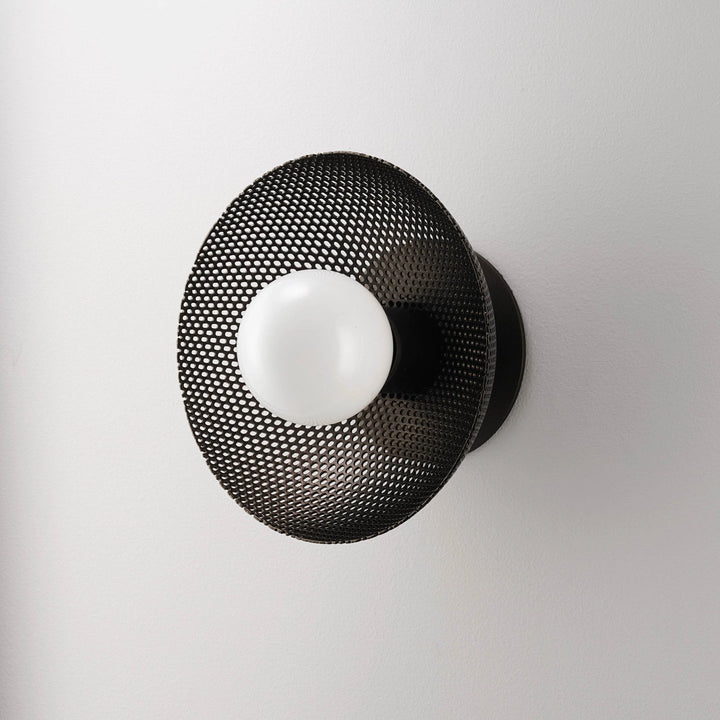 Petite Centric Wall Sconce (Dark Bronze Enamel)