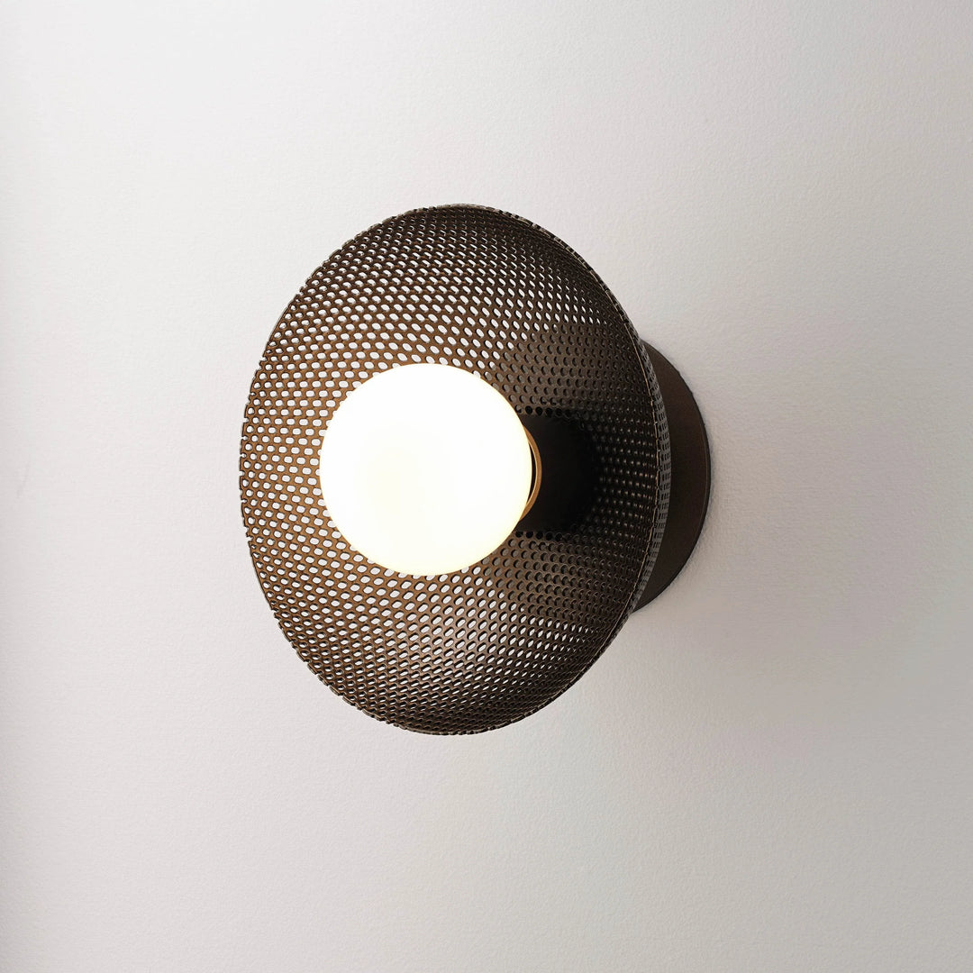 Petite Centric Wall Sconce (Dark Bronze Enamel)