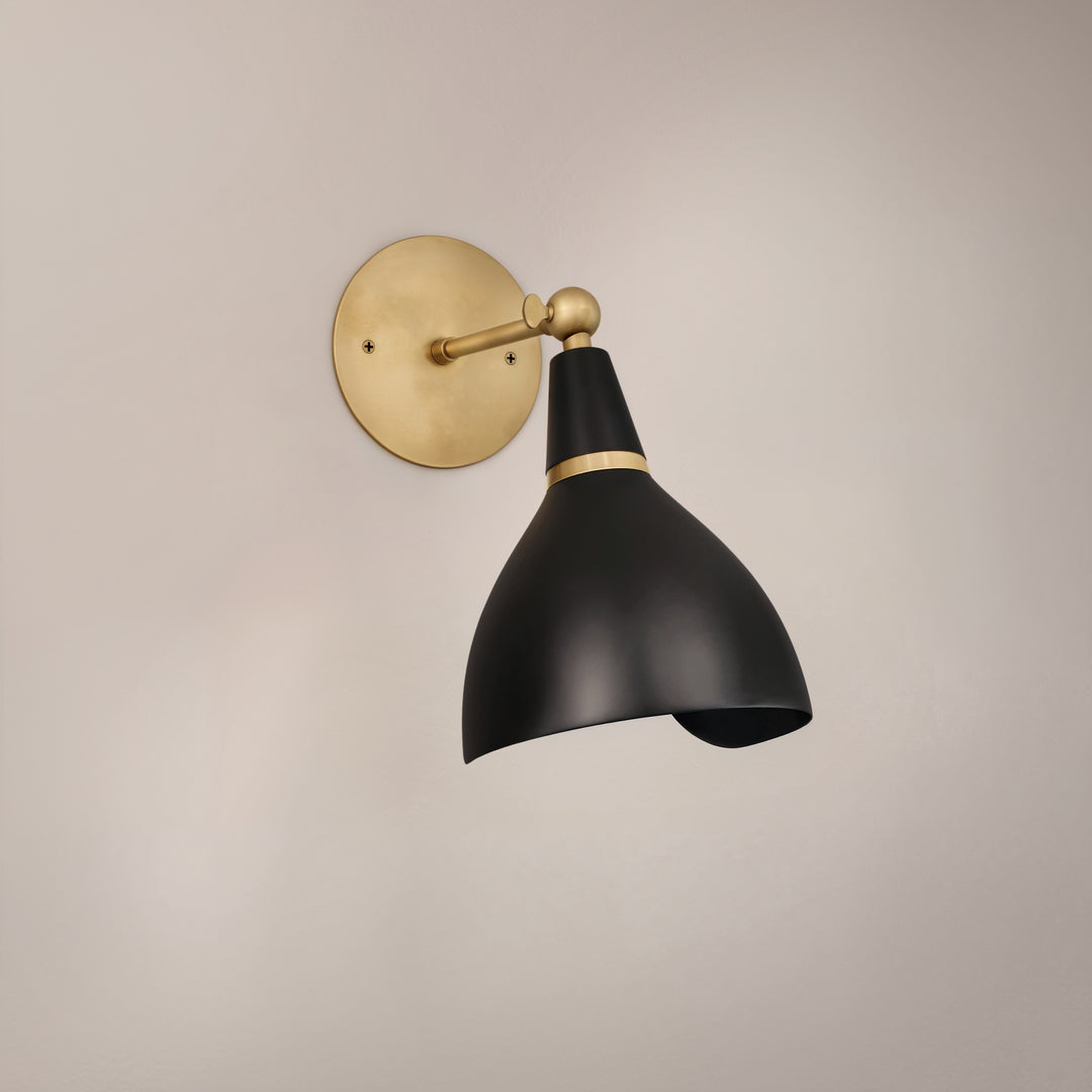 Petite Torno (Black, Natural Brass)