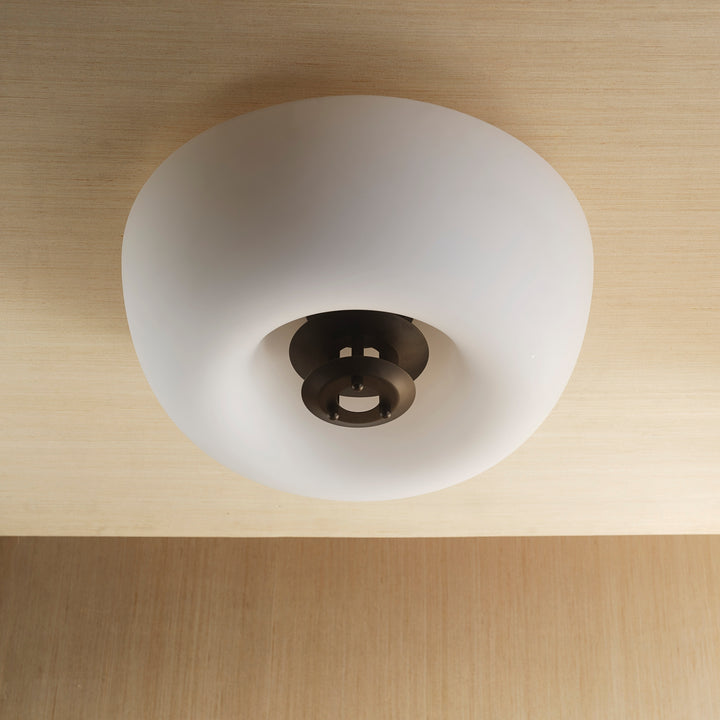 Porto Flushmount (Dark Bronze Enamel)