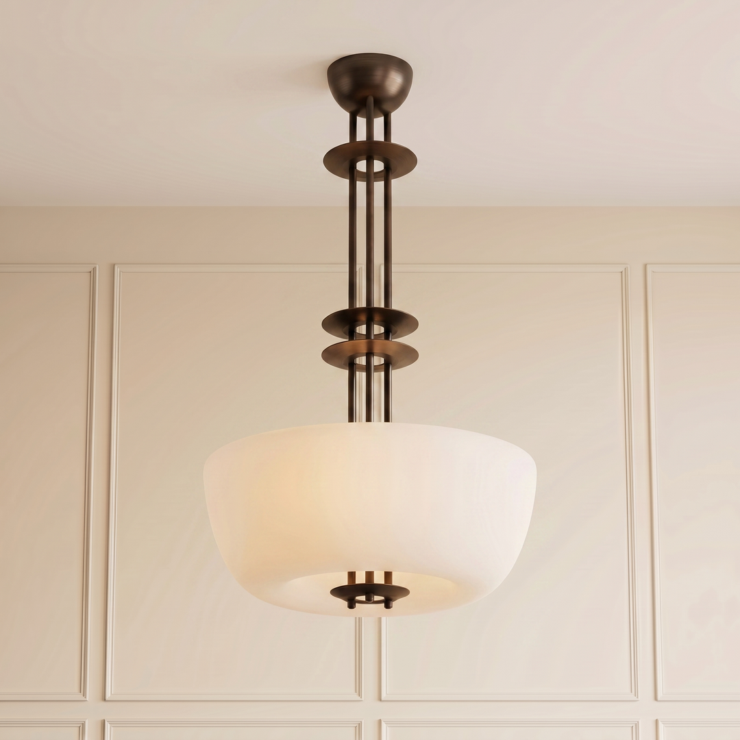 Porto Pendant (Dark Bronze Enamel)