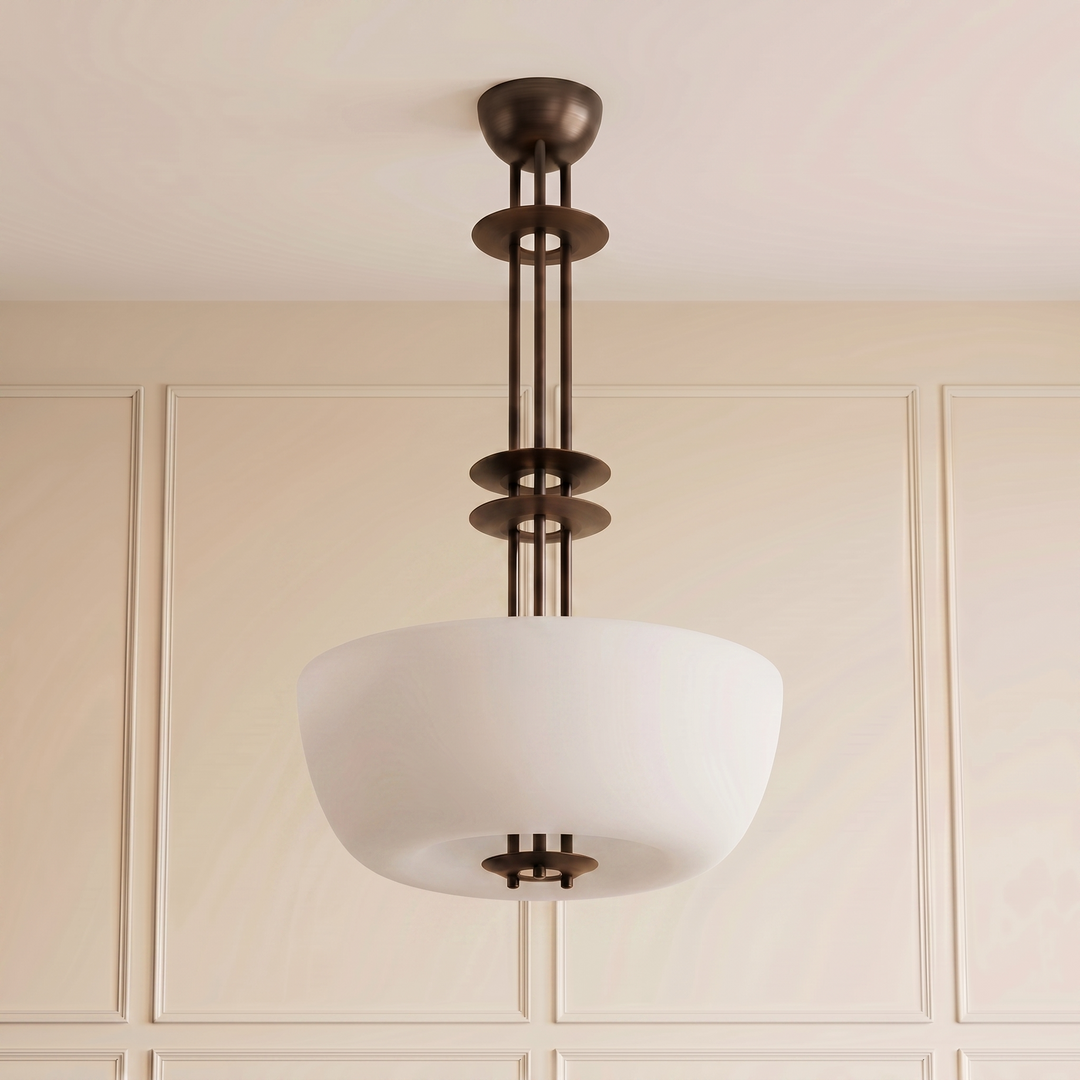 Porto Pendant (Dark Bronze Enamel)
