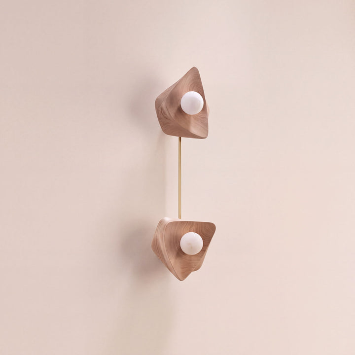 Pothos 2 (Cerused, Natural Brass)